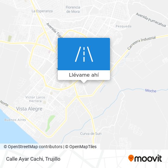 Mapa de Calle Ayar Cachi