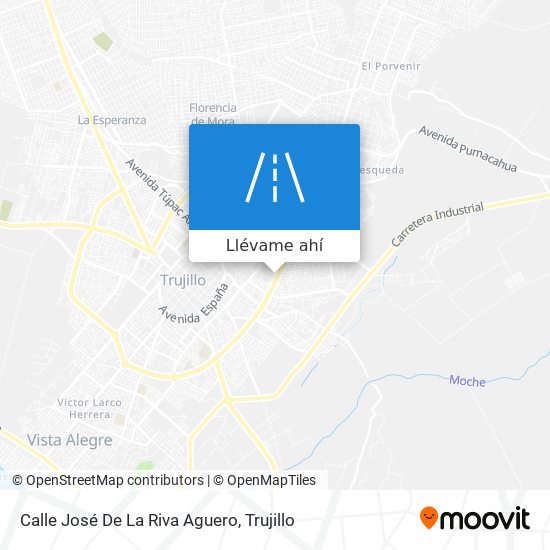 Mapa de Calle José De La Riva Aguero