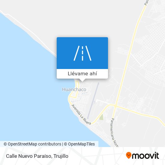 Mapa de Calle Nuevo Paraíso