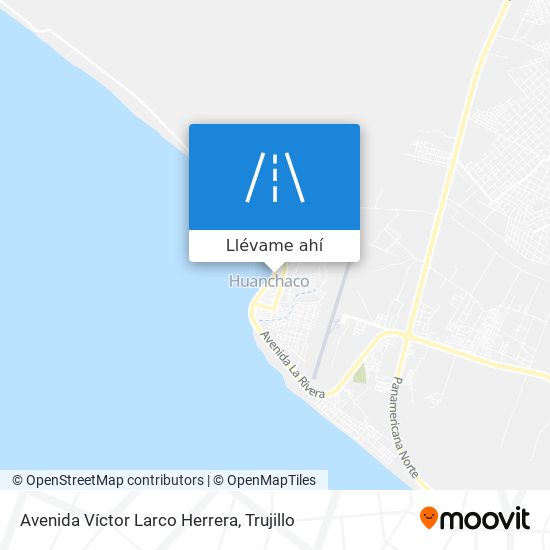 Mapa de Avenida Víctor Larco Herrera