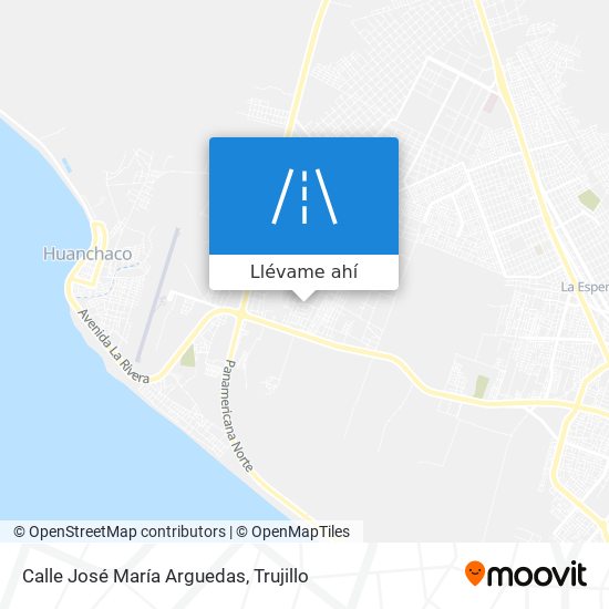 Mapa de Calle José María Arguedas
