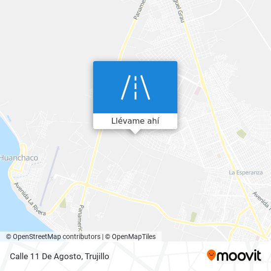 Mapa de Calle 11 De Agosto