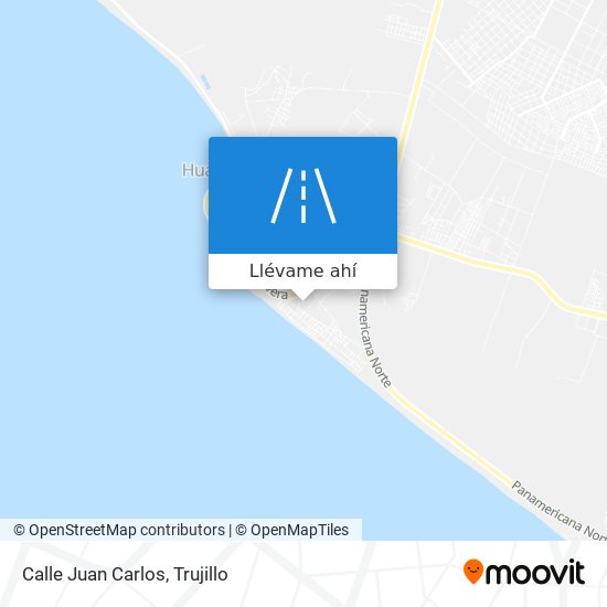 Mapa de Calle Juan Carlos