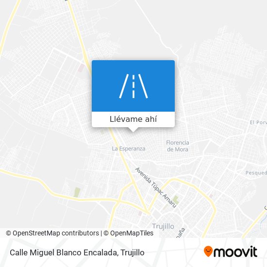 Mapa de Calle Miguel Blanco Encalada