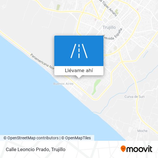 Mapa de Calle Leoncio Prado
