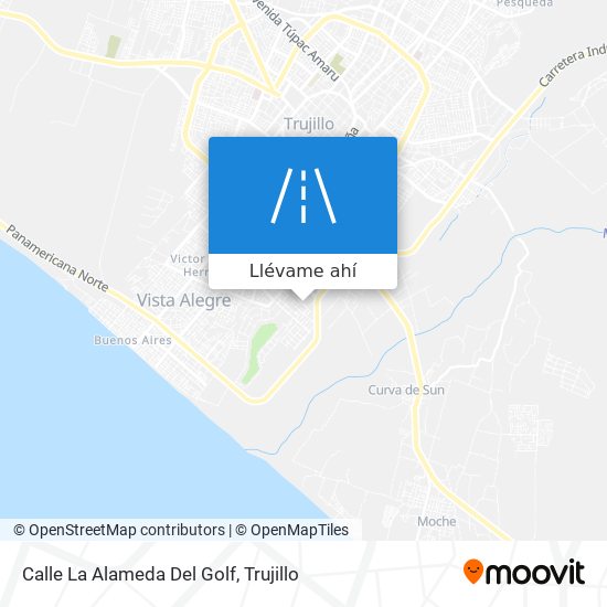 Mapa de Calle La Alameda Del Golf