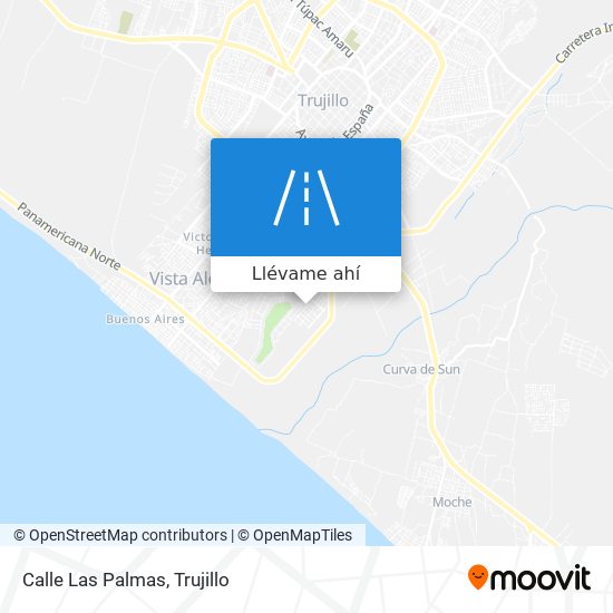 Mapa de Calle Las Palmas