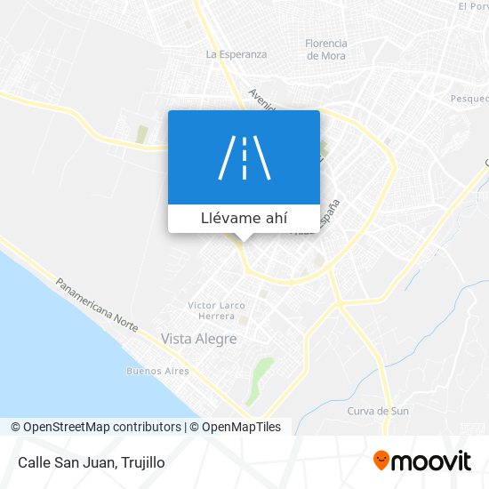Mapa de Calle San Juan