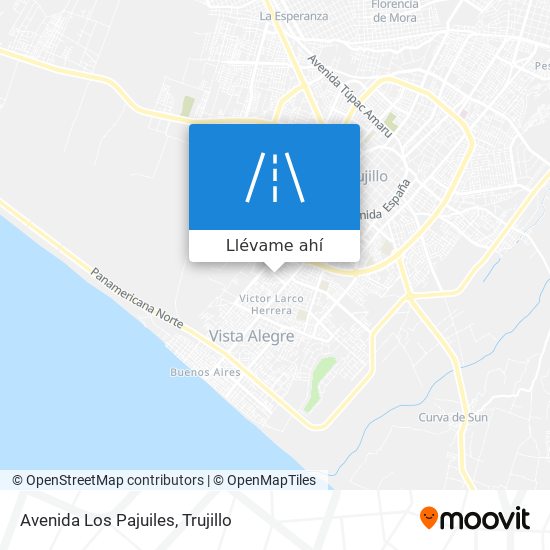 Mapa de Avenida Los Pajuiles