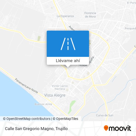 Mapa de Calle San Gregorio Magno