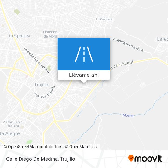 Mapa de Calle Diego De Medina