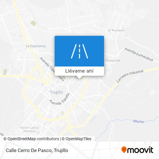 Mapa de Calle Cerro De Pasco