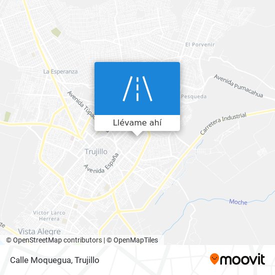 Mapa de Calle Moquegua