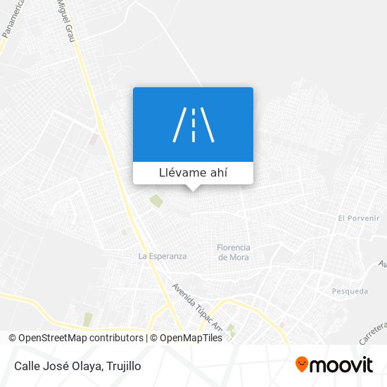 Mapa de Calle José Olaya