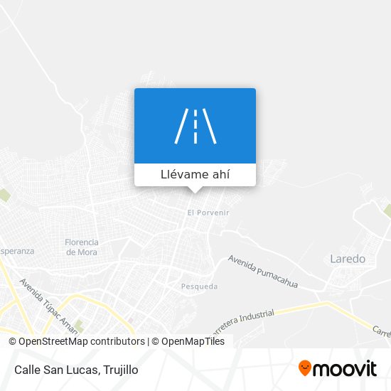 Mapa de Calle San Lucas