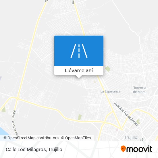 Mapa de Calle Los Milagros