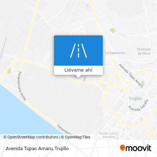 Mapa de Avenida Tupac Amaru