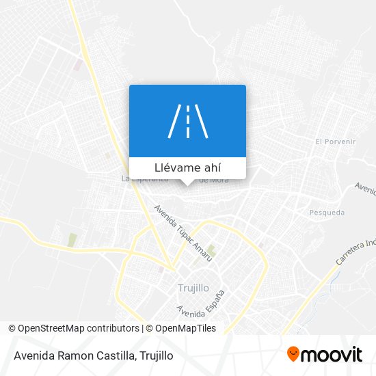 Mapa de Avenida Ramon Castilla