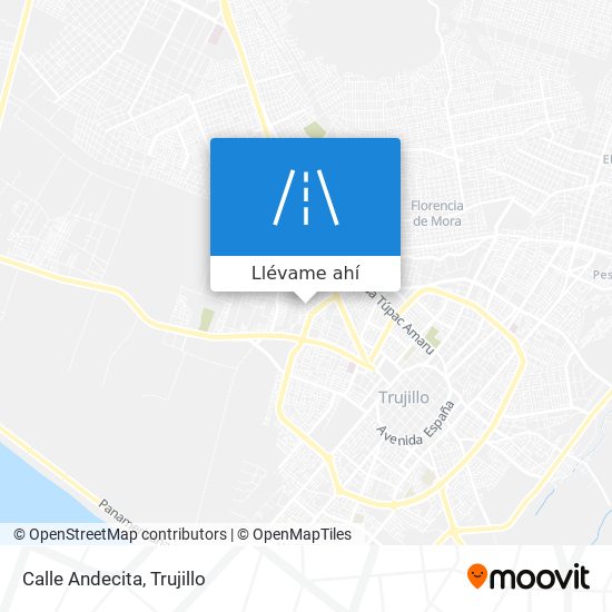 Mapa de Calle Andecita