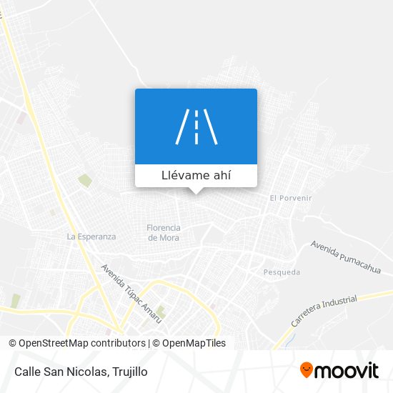 Mapa de Calle San Nicolas