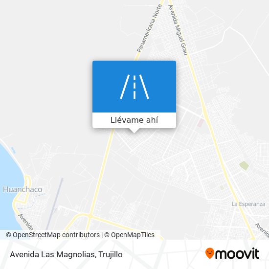 Mapa de Avenida Las Magnolias