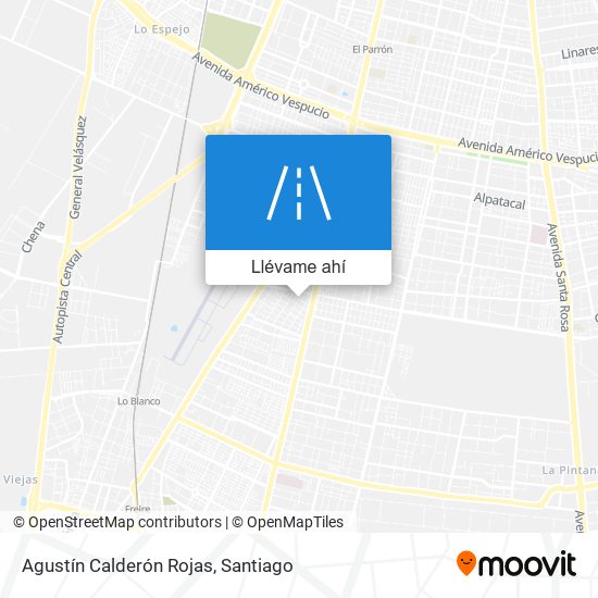 Mapa de Agustín Calderón Rojas