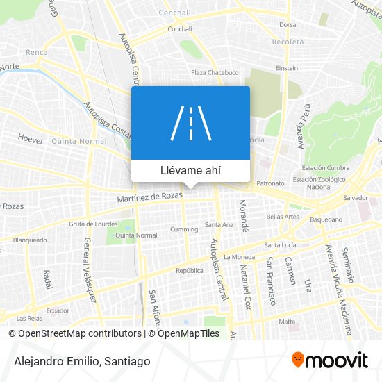 Mapa de Alejandro Emilio