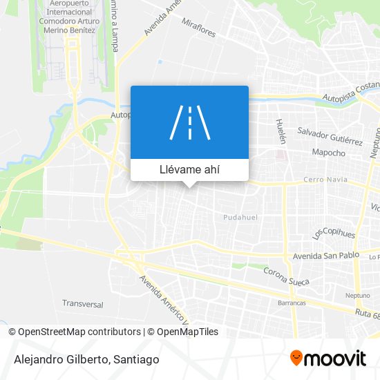Mapa de Alejandro Gilberto