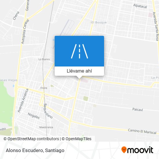 Mapa de Alonso Escudero