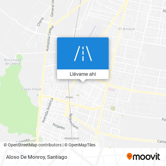 Mapa de Aloso De Monroy
