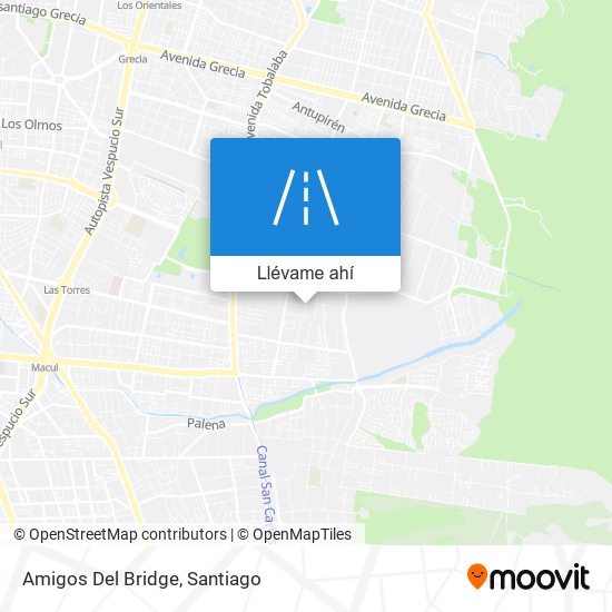 Mapa de Amigos Del Bridge