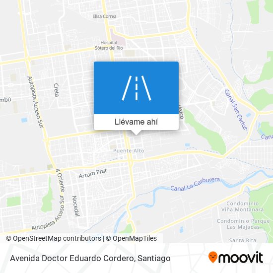 Mapa de Avenida Doctor Eduardo Cordero