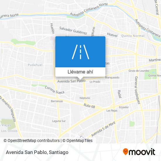 Mapa de Avenida San Pablo