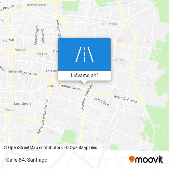 Mapa de Calle 84