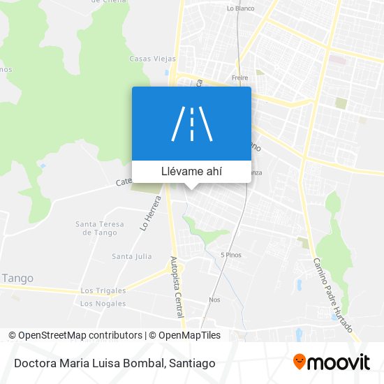 Mapa de Doctora Maria Luisa Bombal