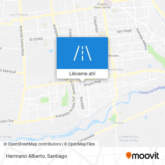 Mapa de Hermano Alberto