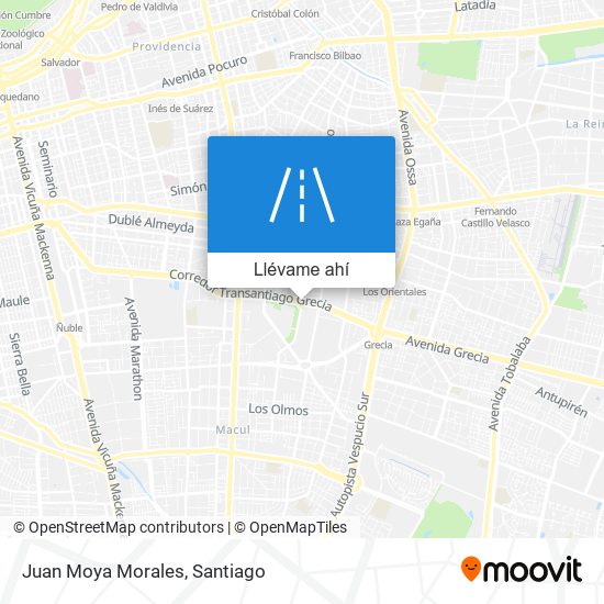 Mapa de Juan Moya Morales
