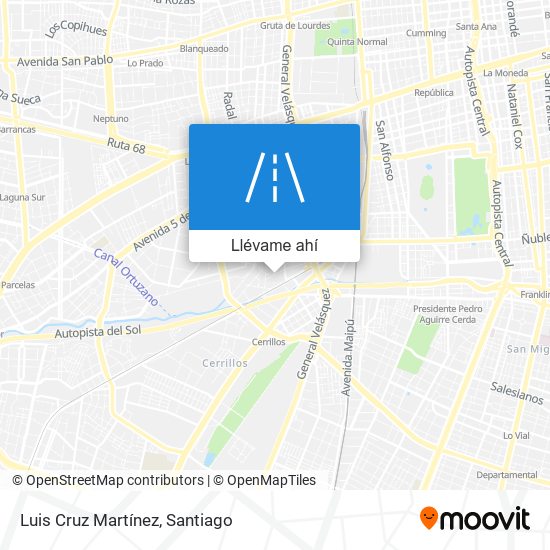 Mapa de Luis Cruz Martínez