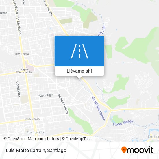 Mapa de Luis Matte Larraín