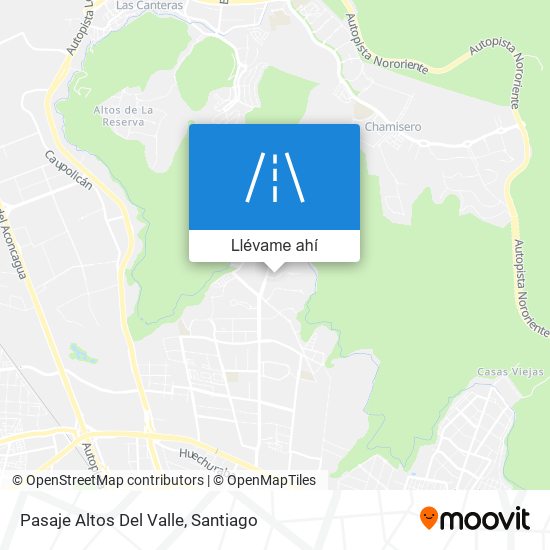 Mapa de Pasaje Altos Del Valle