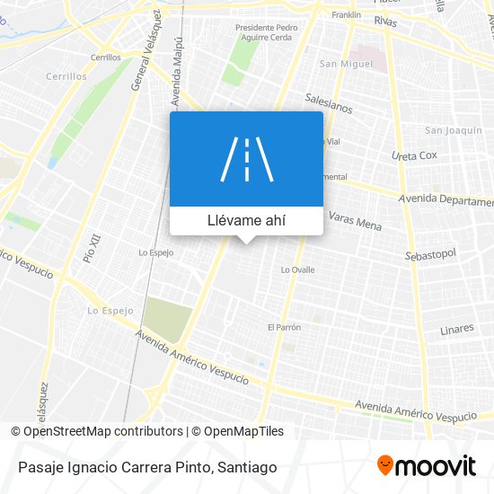 Mapa de Pasaje Ignacio Carrera Pinto