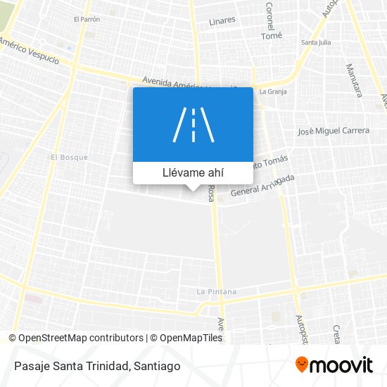 Mapa de Pasaje Santa Trinidad