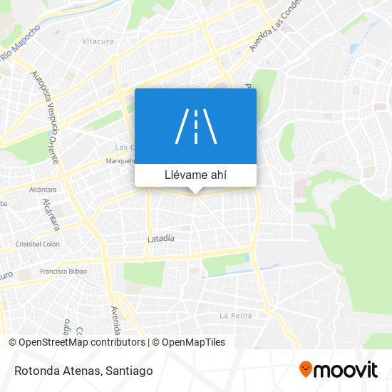 Mapa de Rotonda Atenas