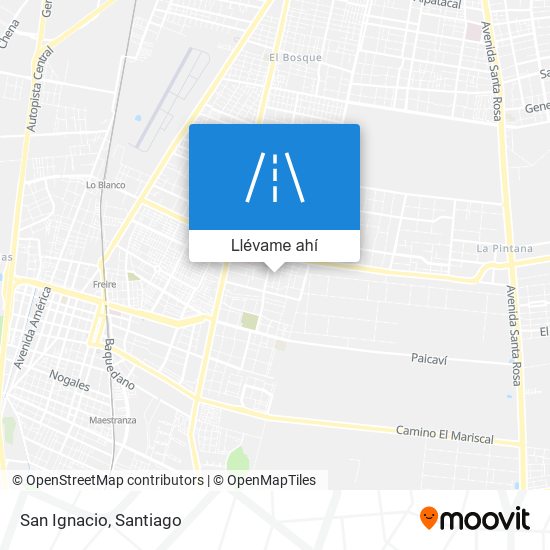 Mapa de San Ignacio