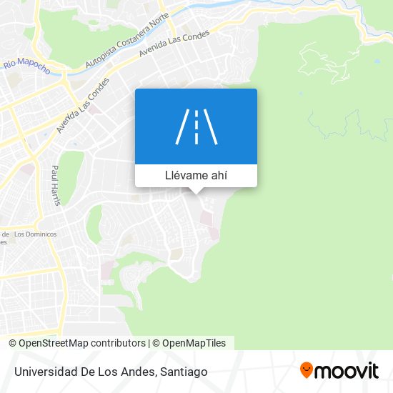 Mapa de Universidad De Los Andes