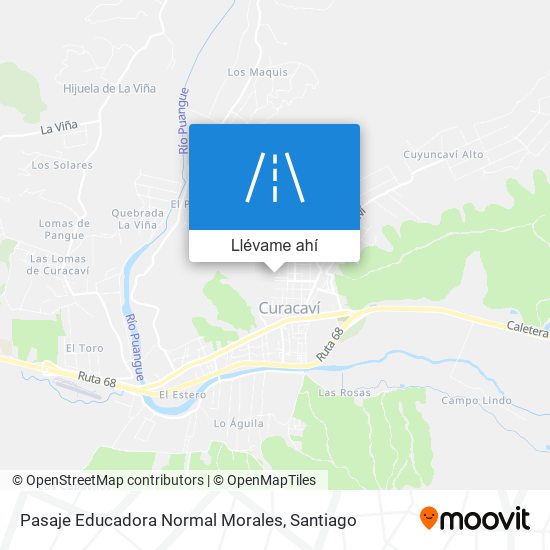 Mapa de Pasaje Educadora Normal Morales