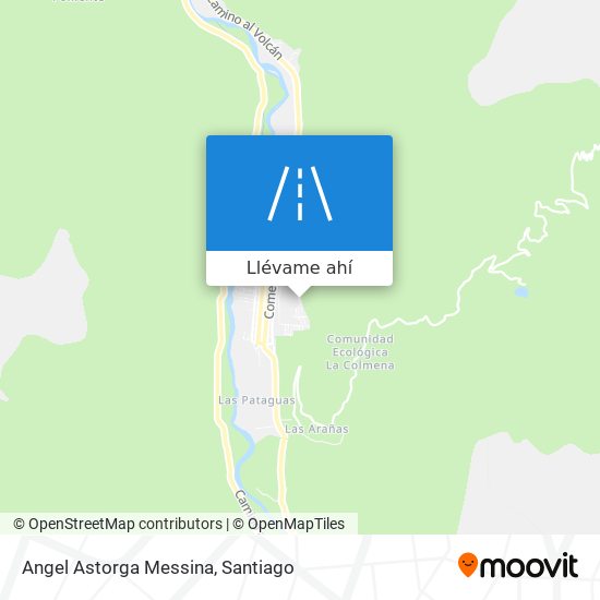 Mapa de Angel Astorga Messina