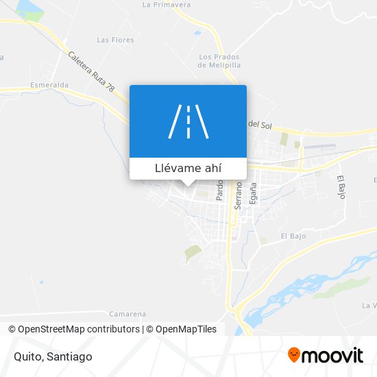 Mapa de Quito