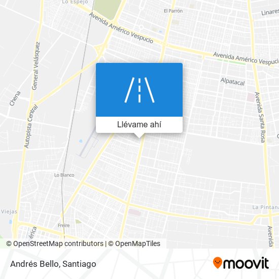 Mapa de Andrés Bello