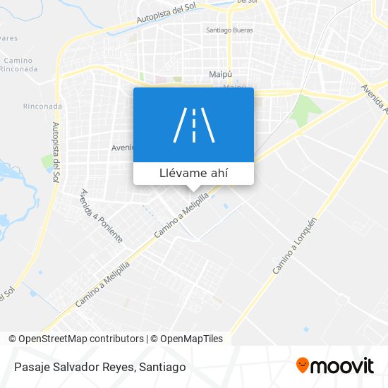 Mapa de Pasaje Salvador Reyes